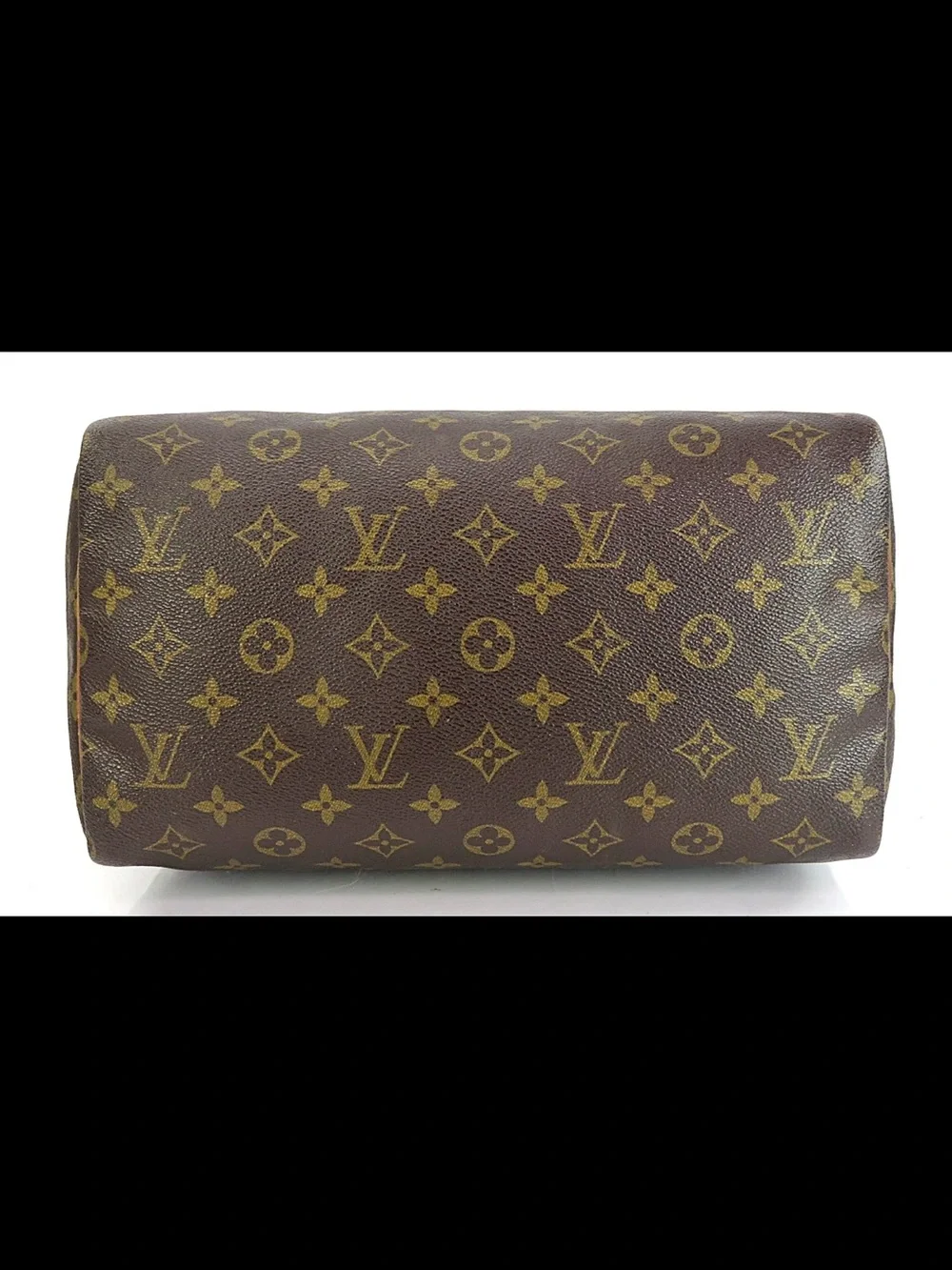Louis Vuitton Monogram Small Handheld Satchel - Brown/Gold Trim